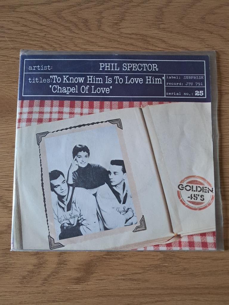 The Teddy Bears / The Dixie Cups (7") Phil Spector, Enlèvement ou Envoi