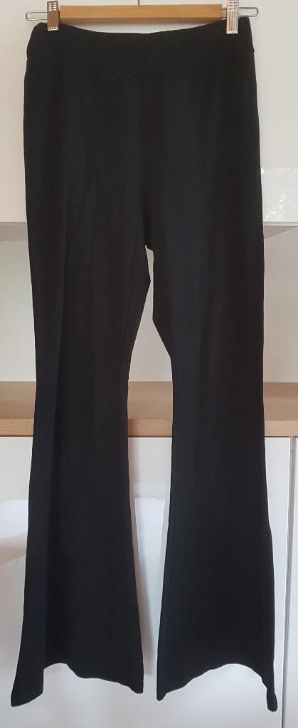 Zwarte, rekbare broek 'Shein' (maat: M), Kleding | Dames, Maat 38/40 (M), Zwart, Ophalen of Verzenden, Lang