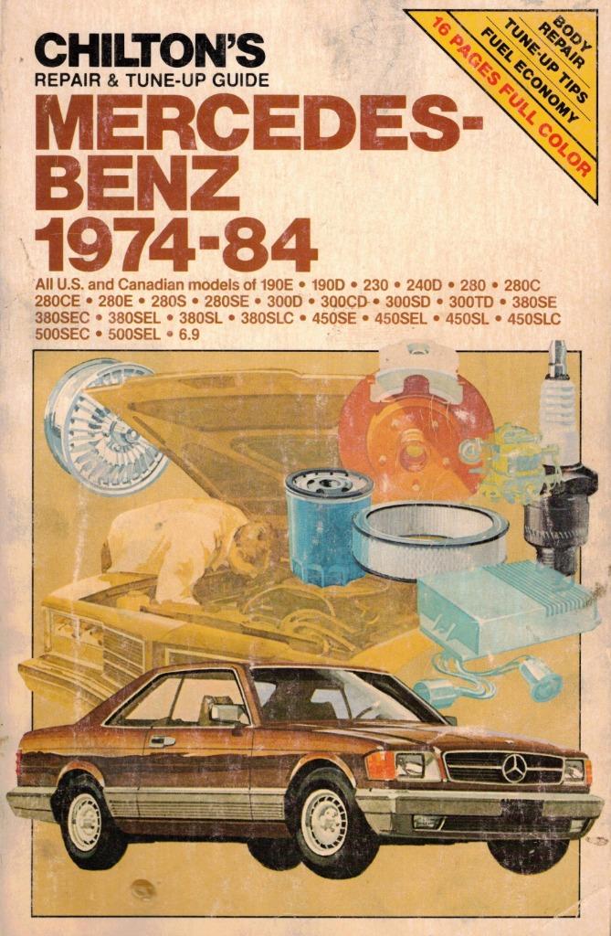 CHILTON'S MERCEDES-Benz 1974-84 REPARATIE- EN TUNE-UPGIDS, Boeken, Auto's | Folders en Tijdschriften, Gelezen, Mercedes, Ophalen of Verzenden