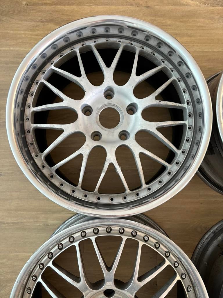 19” Work Brombacher Porsche breedset, Auto diversen, Ophalen, Gebruikt