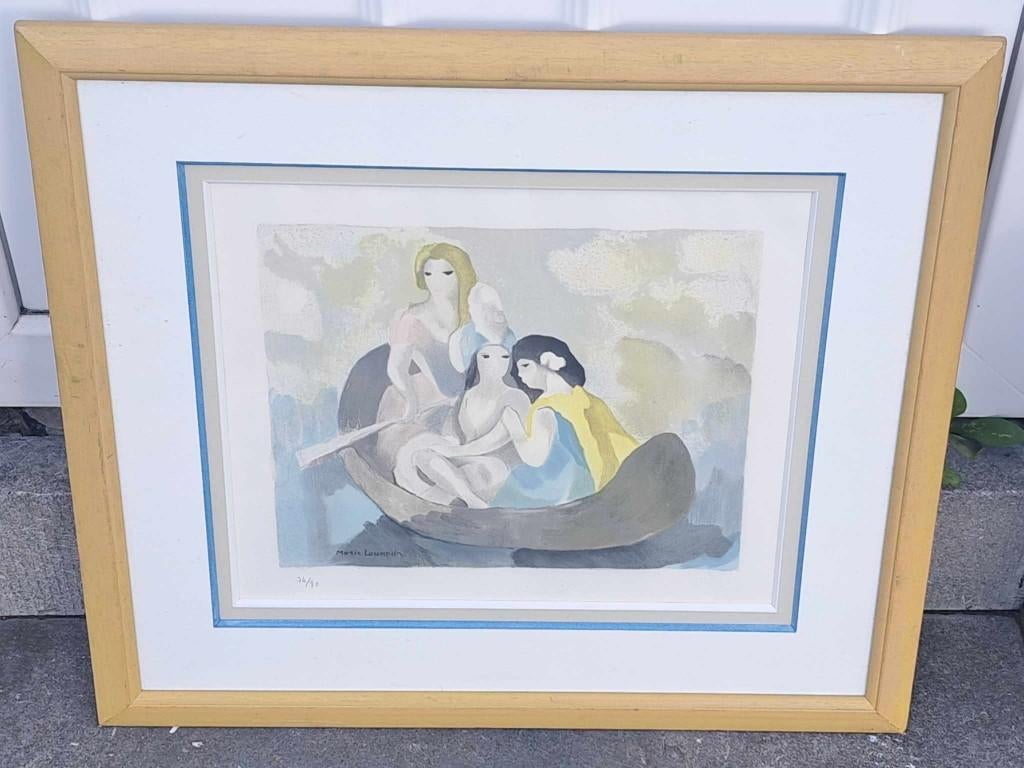 lithographie signe marie laurencin, Enlèvement ou Envoi
