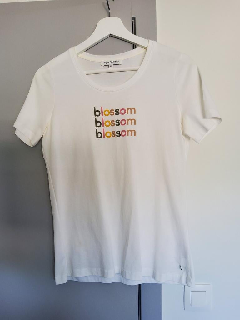 T-shirt tramontane blanc, Manches courtes, Enlèvement ou Envoi, Tramontana, Comme neuf
