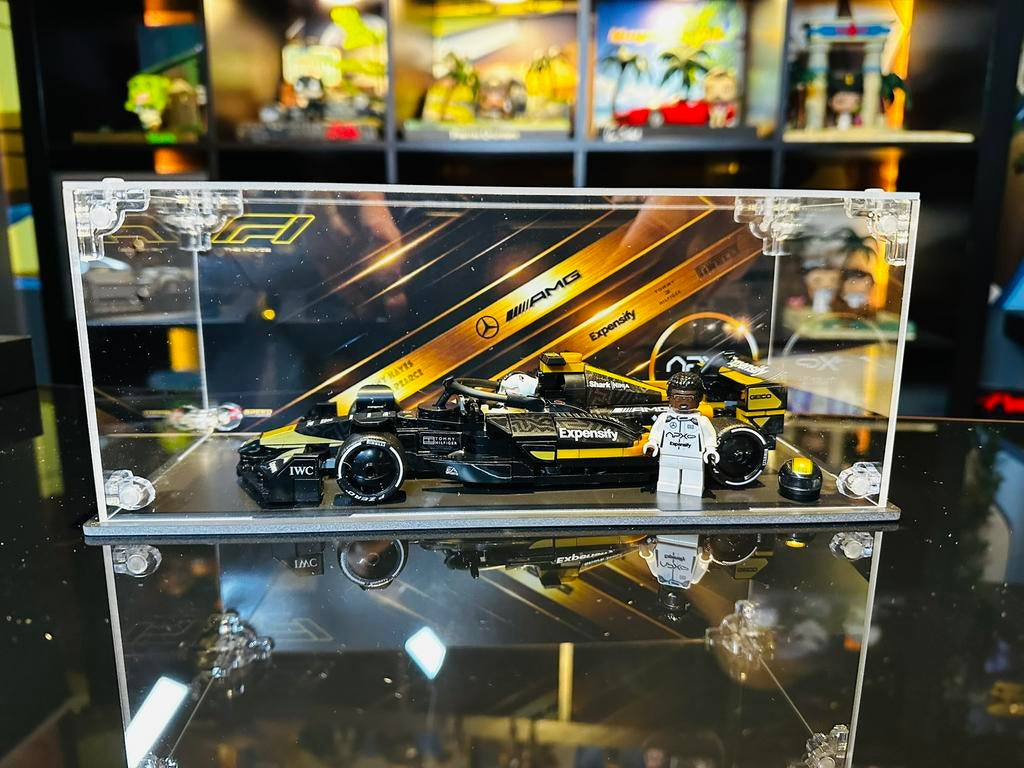 LEGO F1 plexiglas vitrinekast - F1-filmdisplay, Ophalen of Verzenden, Zo goed als nieuw, Lego