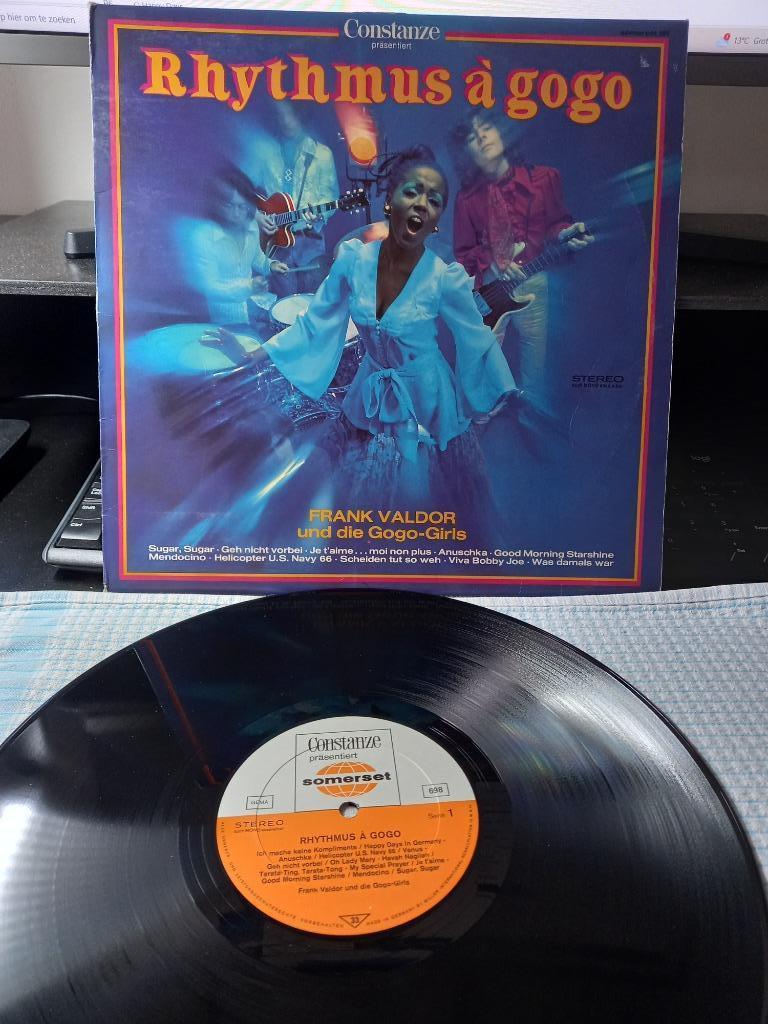Frank Valdor Und Die Gogo-Girls - Rhythmus À Gogo - Lp =mint, Enlèvement ou Envoi, Comme neuf, 12 pouces