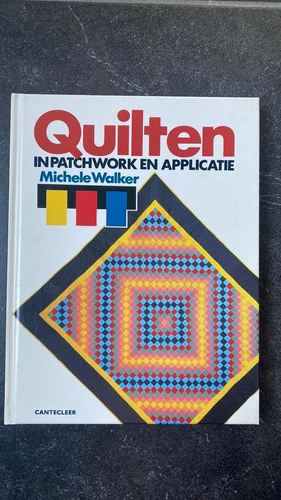 Quilten in patchwork en applicatie, Enlèvement ou Envoi, Comme neuf, Broderie ou Couture