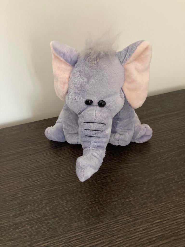 Olifant pluche, Ophalen of Verzenden, Zo goed als nieuw