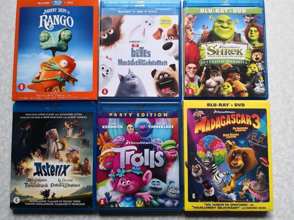 Diverse teken en animatiefilms op blu-ray uit te kiezen (#2), Enlèvement ou Envoi