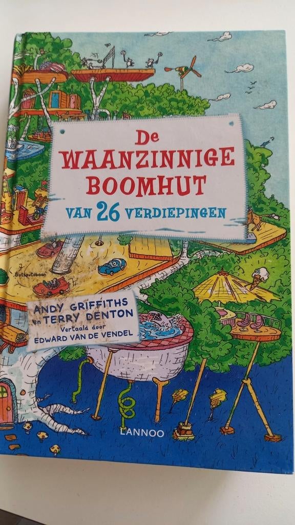 Terry Denton - De waanzinnige boomhut van 26 verdiepingen, Ophalen of Verzenden, Gelezen, Terry Denton; Andy Griffiths