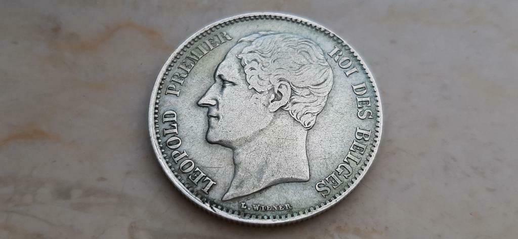2 1/2 Francs 1850 Groot hoofd / Heel zeldzaam !!, Zilver, Ophalen of Verzenden, Losse munt, Zilver