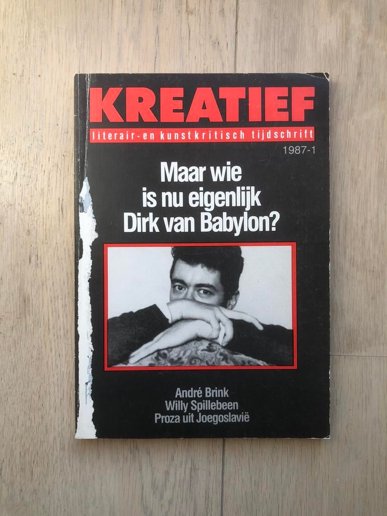 Boek kreatief maar wie is nu eigenlijk Dirk van Babylon., Ophalen, Zo goed als nieuw