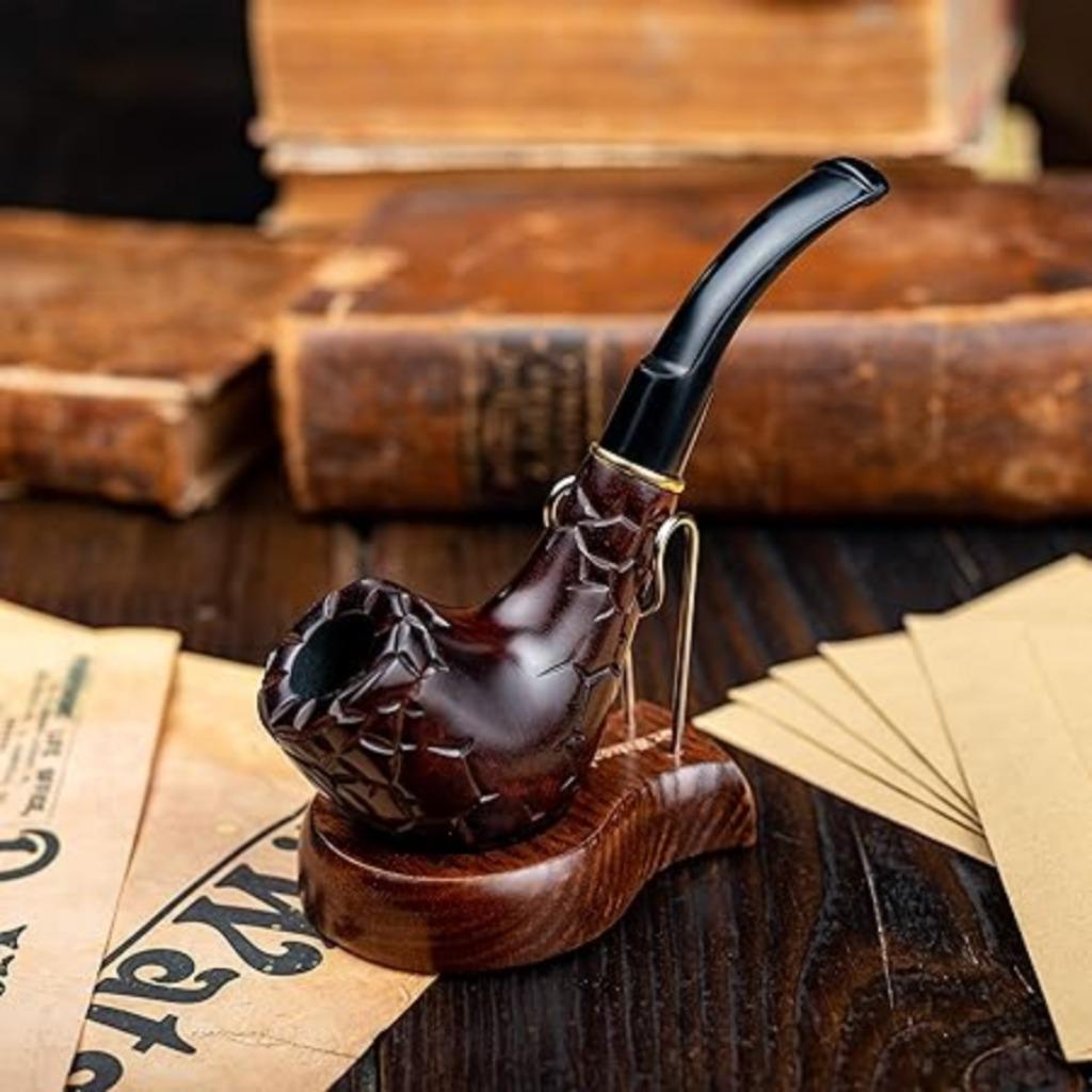 Support à pipe à tabac en bois LIVRAISON GRATUITE, Envoi, Neuf, Autres types