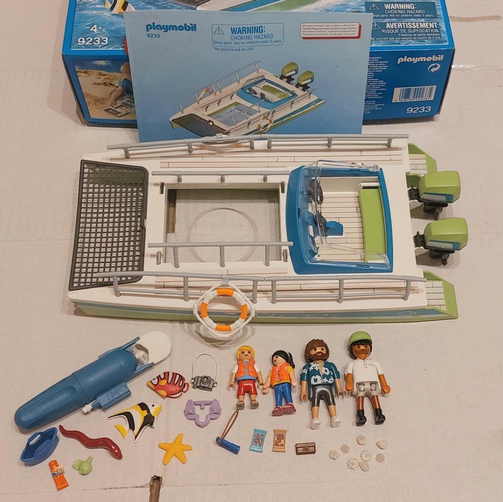 Playmobil 9233 - Bateau en verre avec moteur sous-marin, Enfants & Bébés, Jouets | Playmobil, Enlèvement ou Envoi, Utilisé, Ensemble complet
