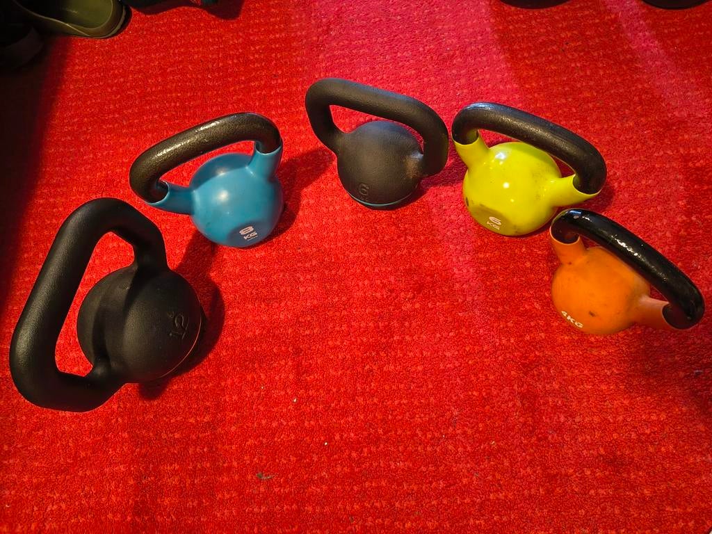 Kettlebell setje 30-32kg, Ophalen