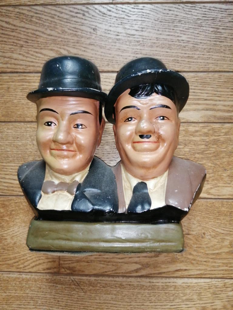 Laurel & Hardy beeld, Enlèvement, Utilisé, Humain