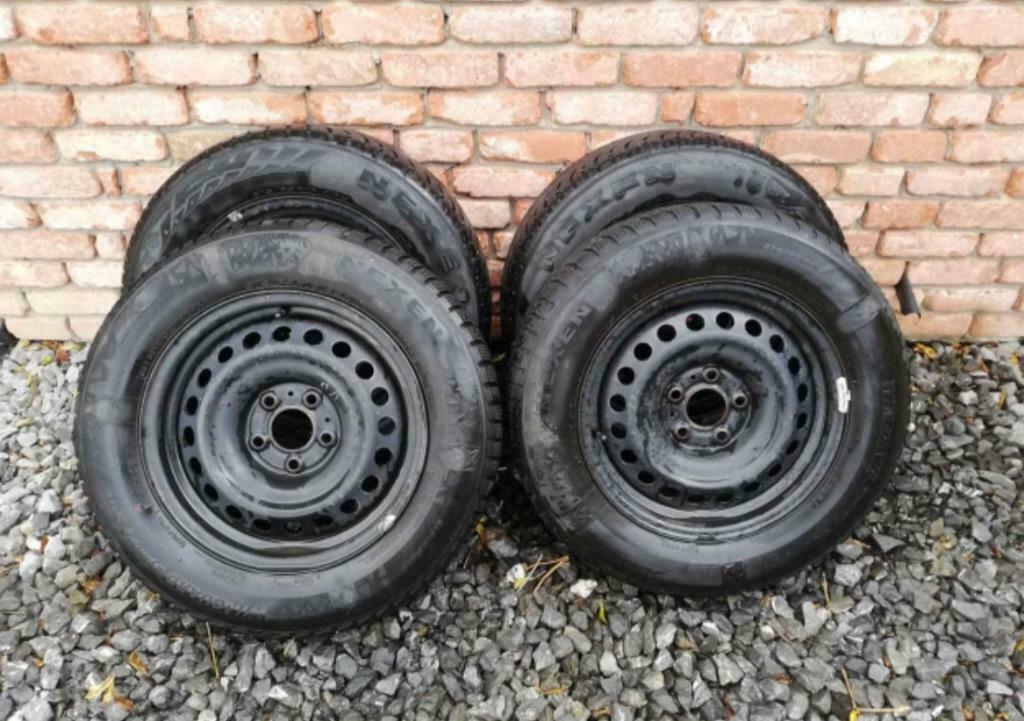 4 originele 16 inch stalen velgen BMW serie 3 (5x120), Auto-onderdelen, Banden en Velgen, Ophalen, Gebruikt, Velg(en), 16 inch