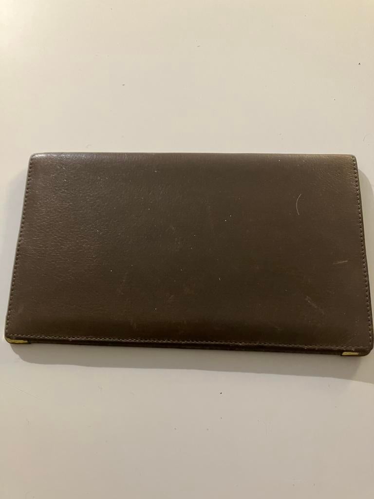 Etui Delvaux, Handtassen en Accessoires, Bruin, Zo goed als nieuw, Leder, Ophalen