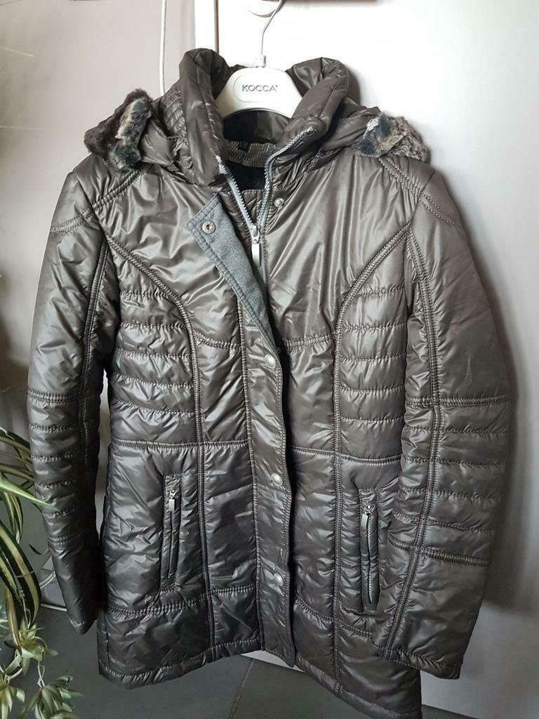 Winterjas voor dames maat 38, Enlèvement ou Envoi, Comme neuf, Taille 38/40 (M), Brun