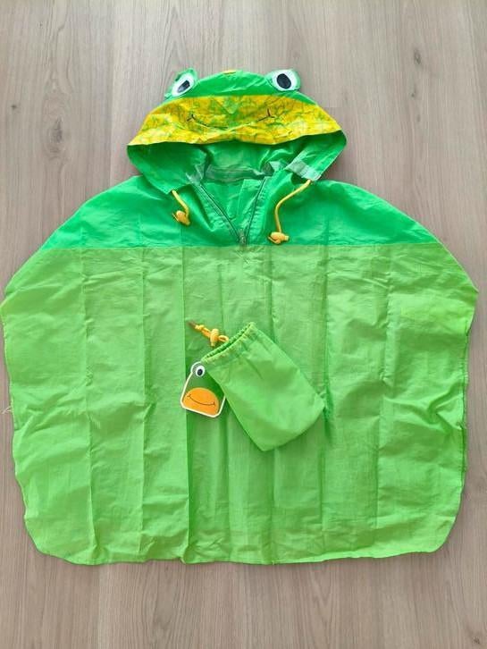 Regenponcho met motief kikker, Kinderen en Baby's, Ophalen of Verzenden, Gebruikt