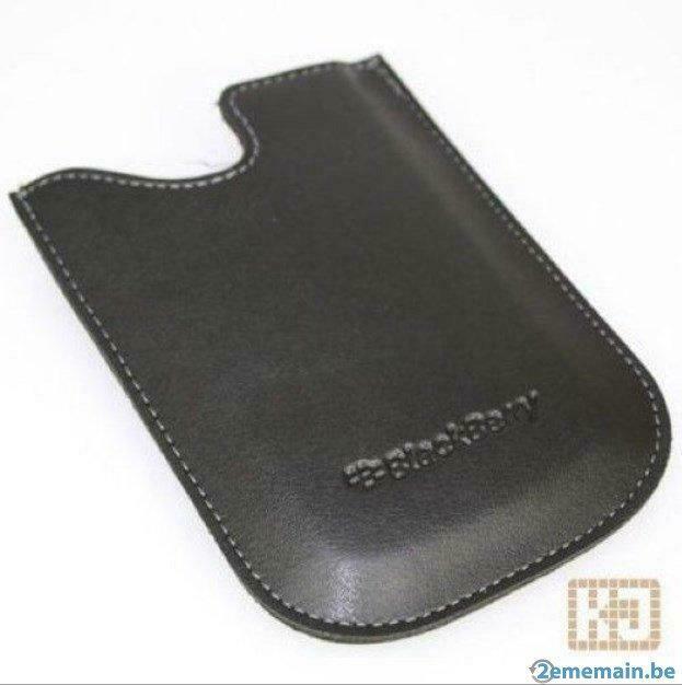 Lot de pochettes originales en cuir BlackBerry, Télécoms, Téléphonie mobile | Housses, Coques & Façades | Marques Autre, Neuf