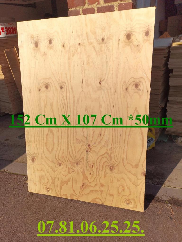 ÉTABLI / EP 50mm, MULTIPLEX, CONTREPLAQUÉS, MULTIPLIS,, Enlèvement, Neuf, 120 à 170 cm, Rabattable