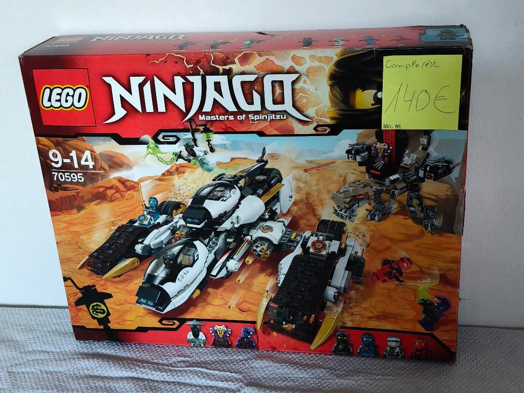 Lego Ninjago 70595 De Ultra Stealth-tank, Ophalen of Verzenden, Gebruikt, Lego