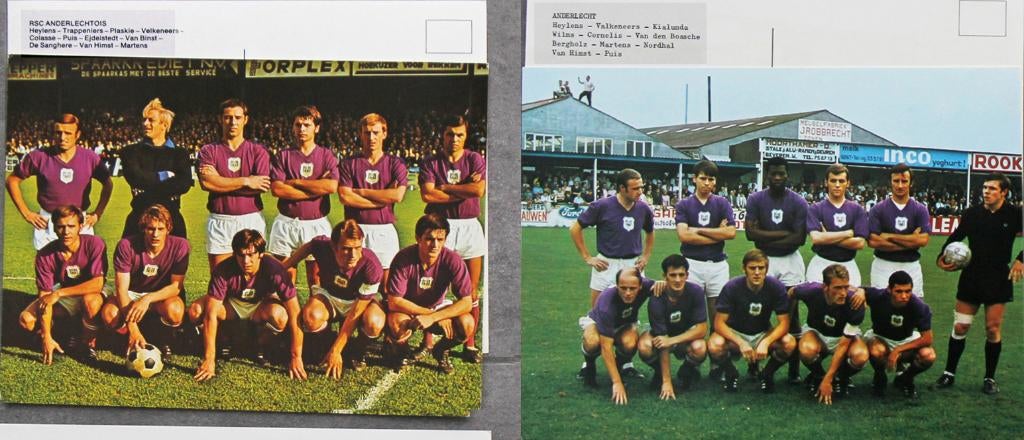 Postkaarten van oude voetbalploegen Zeldzame, Ophalen of Verzenden
