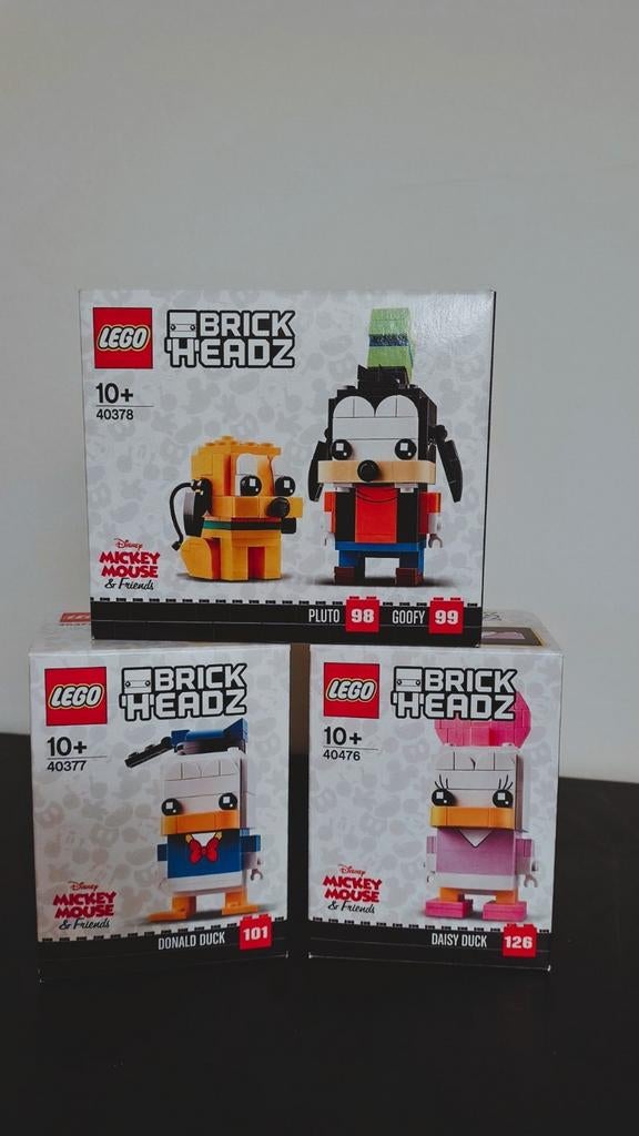 Lego brickheadz Disney Donald, Daisy, goofy en pluto nieuw, Ophalen of Verzenden, Nieuw, Lego