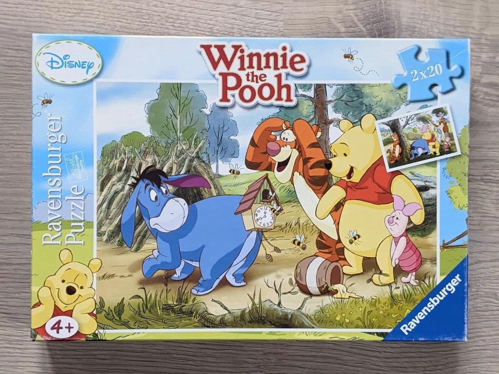 Puzzel Winnie the Pooh, Ophalen, 10 tot 50 stukjes, Gebruikt, 4 tot 6 jaar