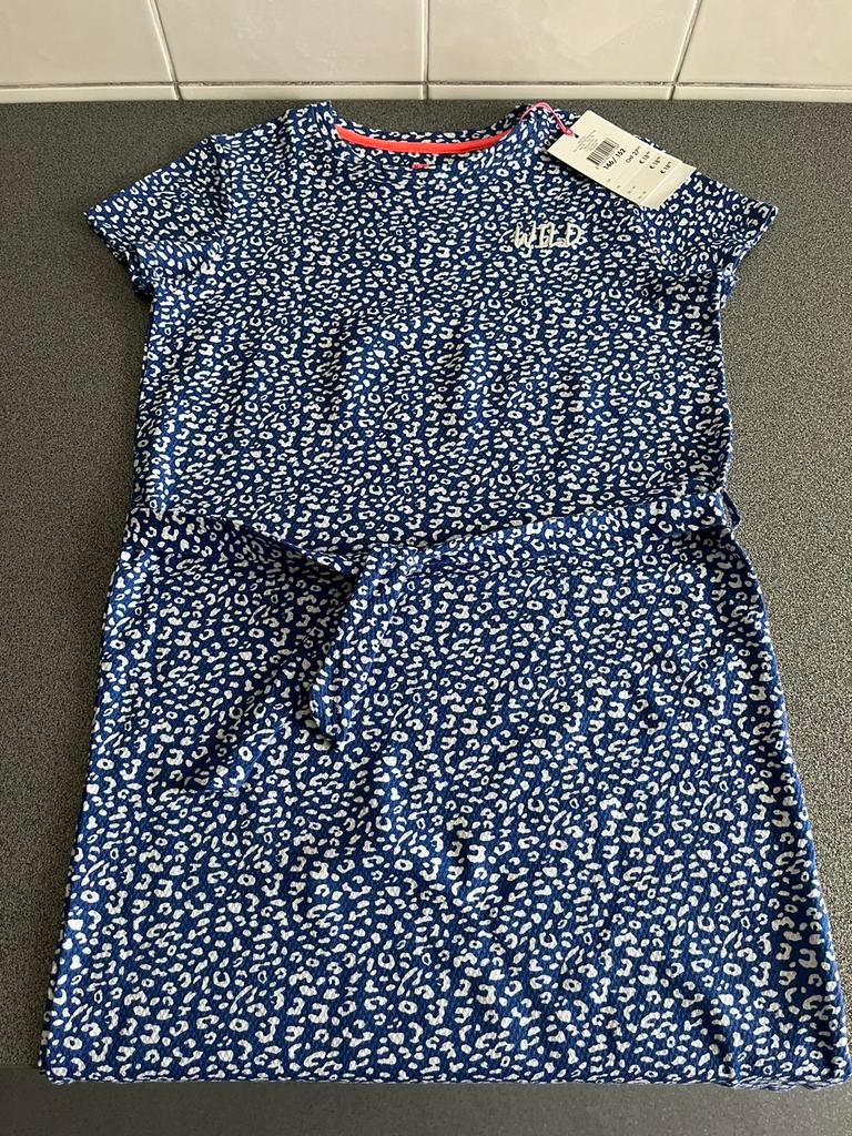 Blauwe jurk WE fashion - maat 146/152, Neuf, Robe ou Jupe, WE, Enlèvement ou Envoi