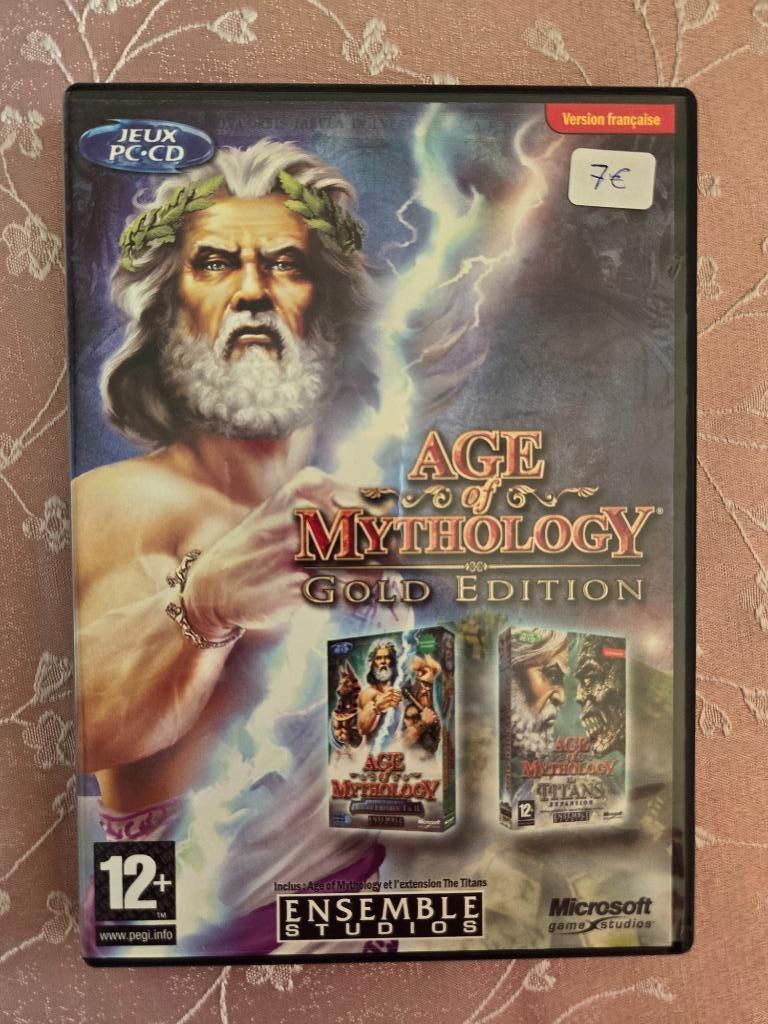 Jeu PC Age of Mythology Gold Edition, Enlèvement, Utilisé