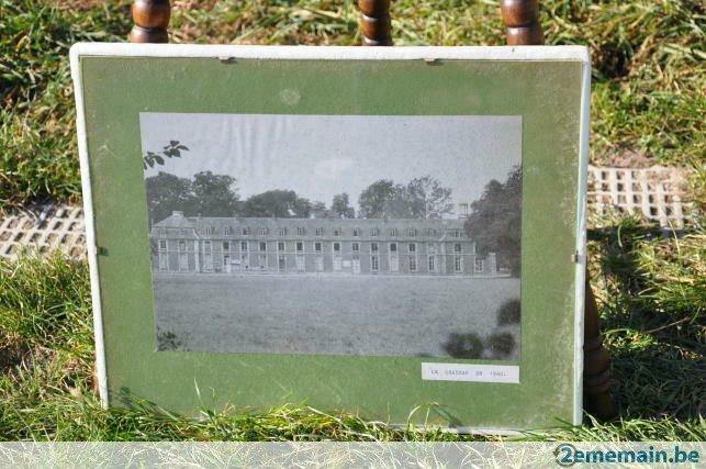 photo chateau de Baudour de face année 1960, Enlèvement ou Envoi