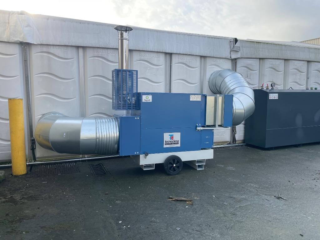 Mobiele Verwarming Technoclima MB-serie Te koop en Te Huur, Ophalen, Nieuw, Kachel, Hoog rendement (Hr)