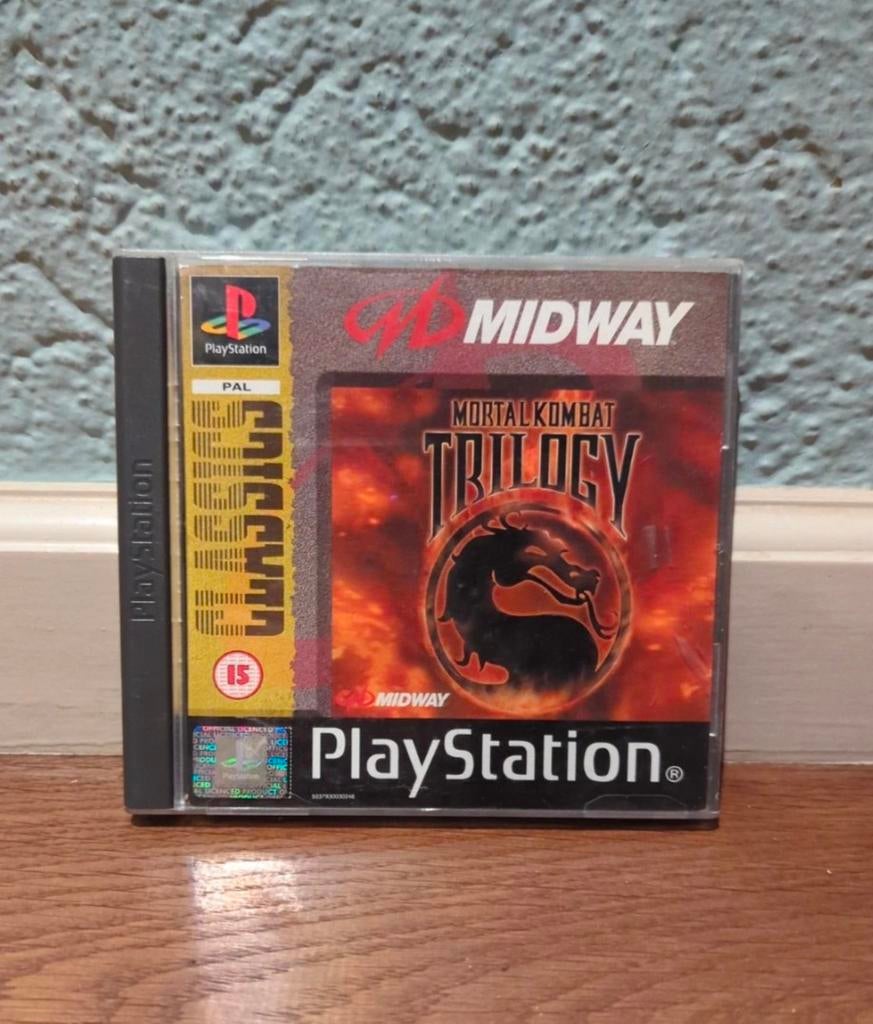 Mortal Kombat Trilogy - PlayStation 1 spel - CIB, Games en Spelcomputers, 2 spelers, Ophalen of Verzenden, Gebruikt, Vechten