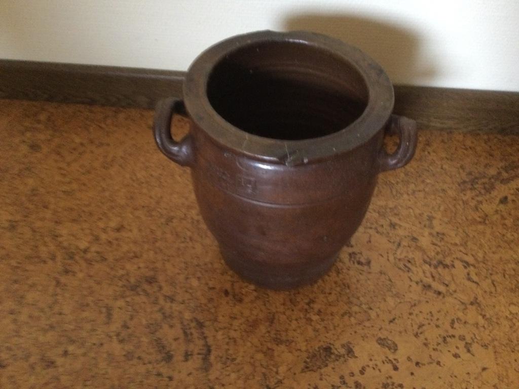 Boterpot, Ophalen