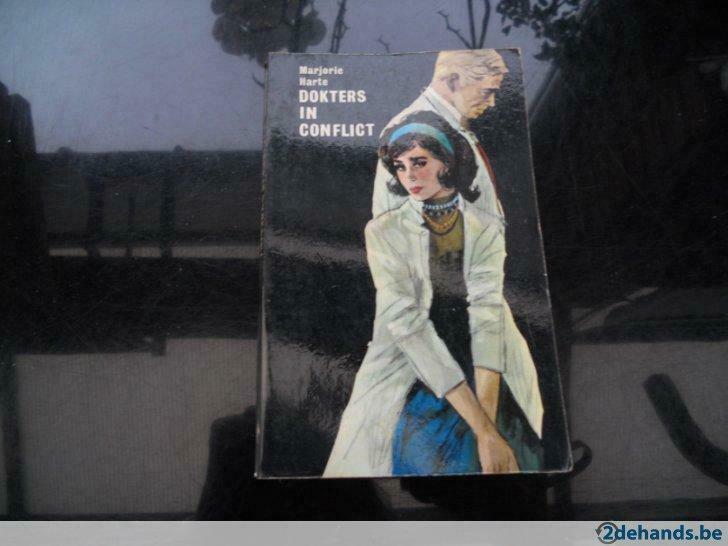 Roman - Marjorie Harte - Dokters in conflict -, Livres, Romans, Utilisé, Enlèvement ou Envoi