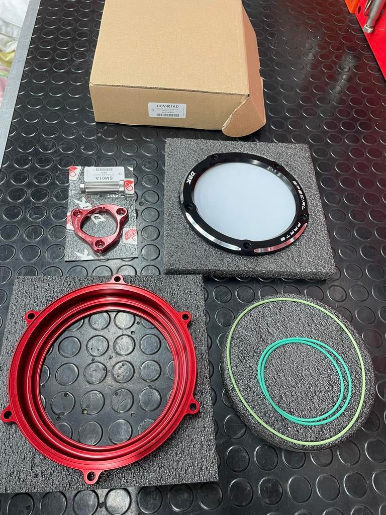 Ducati Panigale V4 Clear Clutch Cover, Motoren, Verzenden, Zo goed als nieuw