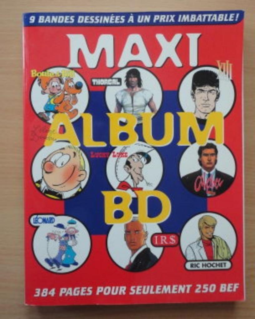 Maxi BD 9 bandes dessinées lombard en parfait état, Livres, Enlèvement ou Envoi
