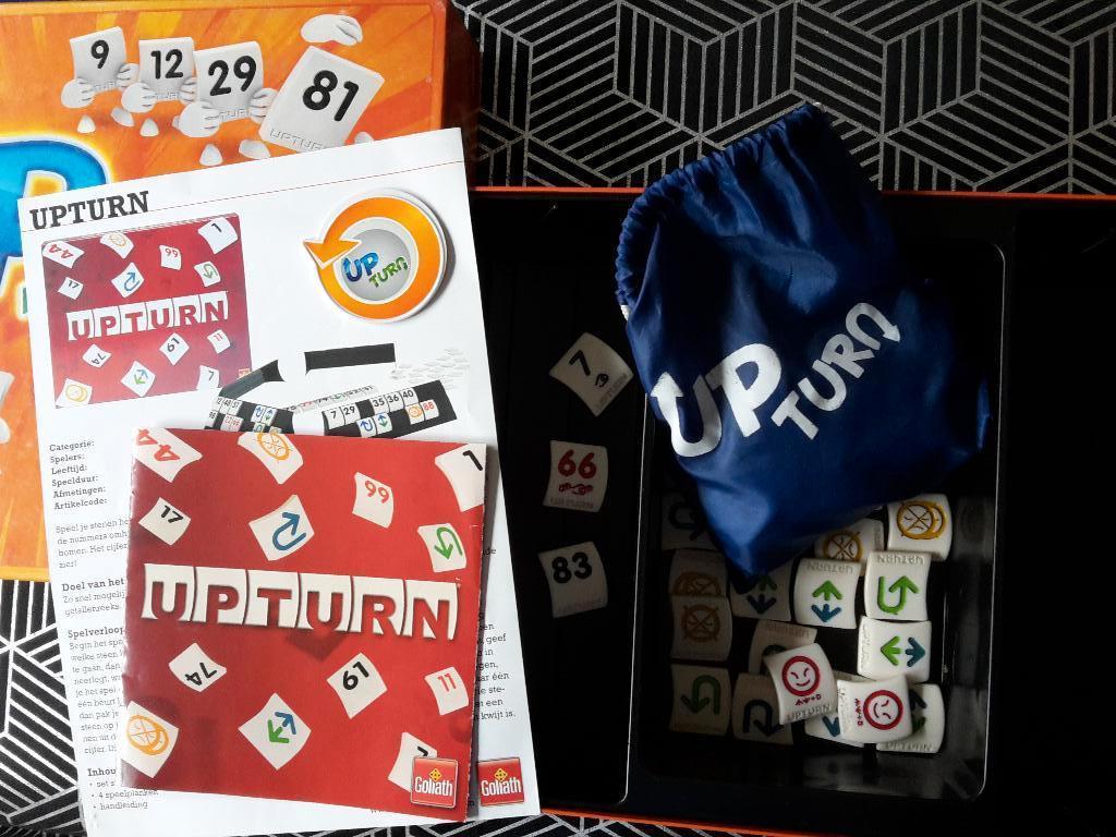 Nieuw spel Up Turn, 2-4 spelers, 8+, + 1 gratis promo, Ophalen of Verzenden, Nieuw, Goliath