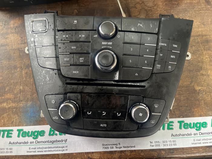 Commande ordinateur de bord d'un Opel Insignia, Enlèvement ou Envoi, 3 mois de garantie, Utilisé, Opel