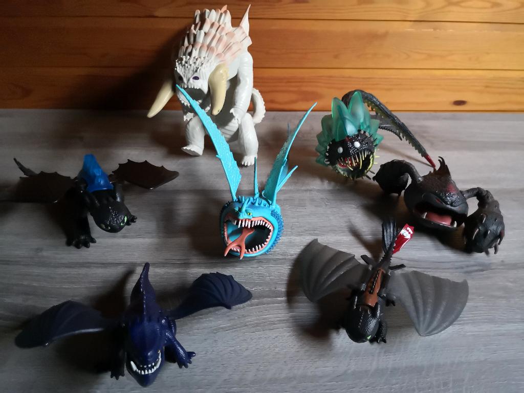 Set draken uit de film how to train your dragon, Ophalen, Film