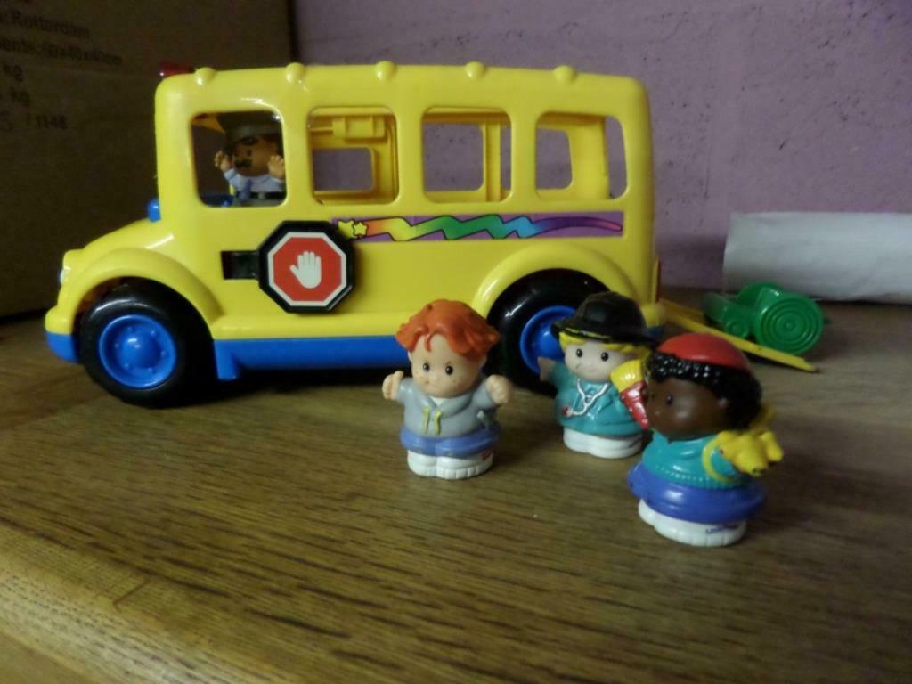 Little People schoolbus, Enlèvement ou Envoi, Utilisé, Set de jeu