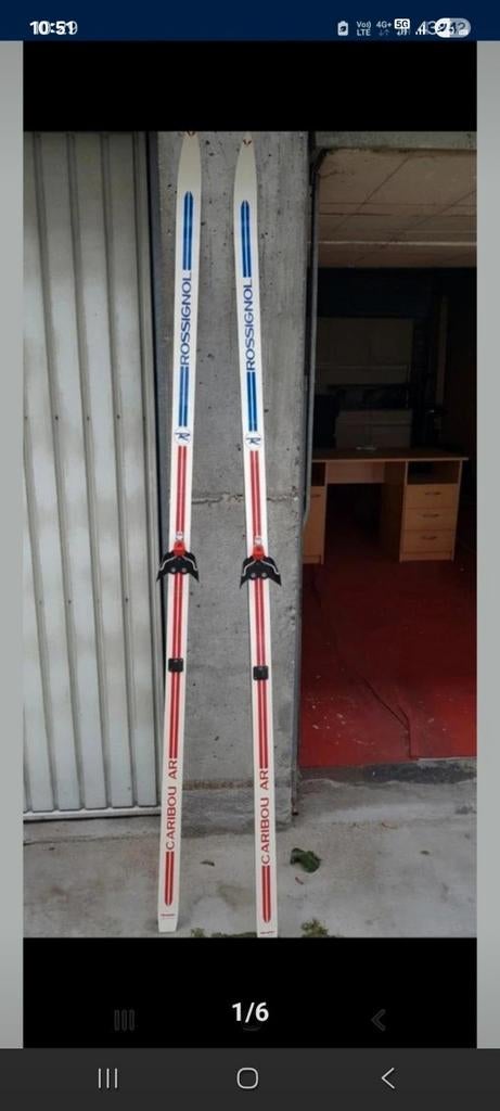 Ski de fond rossignol, Ophalen of Verzenden, Zo goed als nieuw