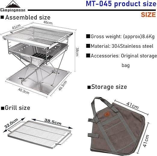 Barbecue Grill Vuurschaal | GRATIS LEVERING, -, Verzenden, -, Nieuw