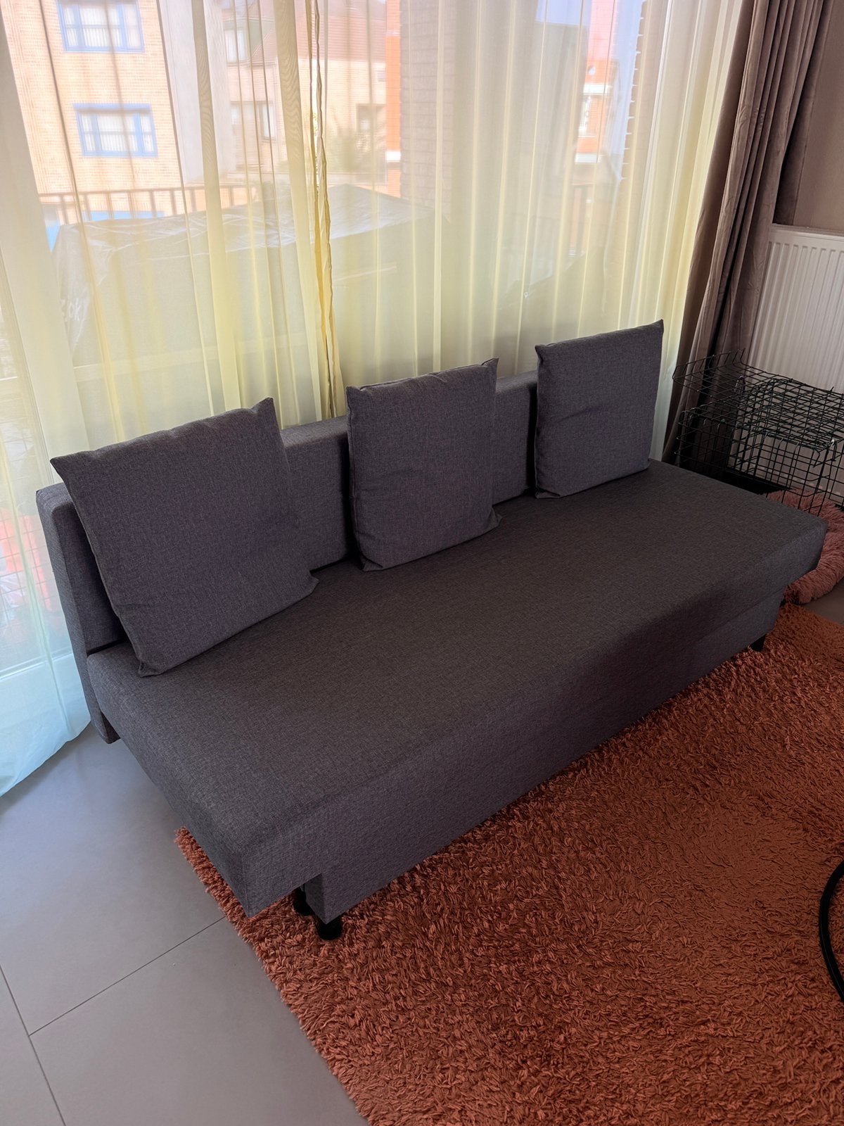 Zetelbed ikea 140x200, Huis en Inrichting, Ophalen, Zo goed als nieuw