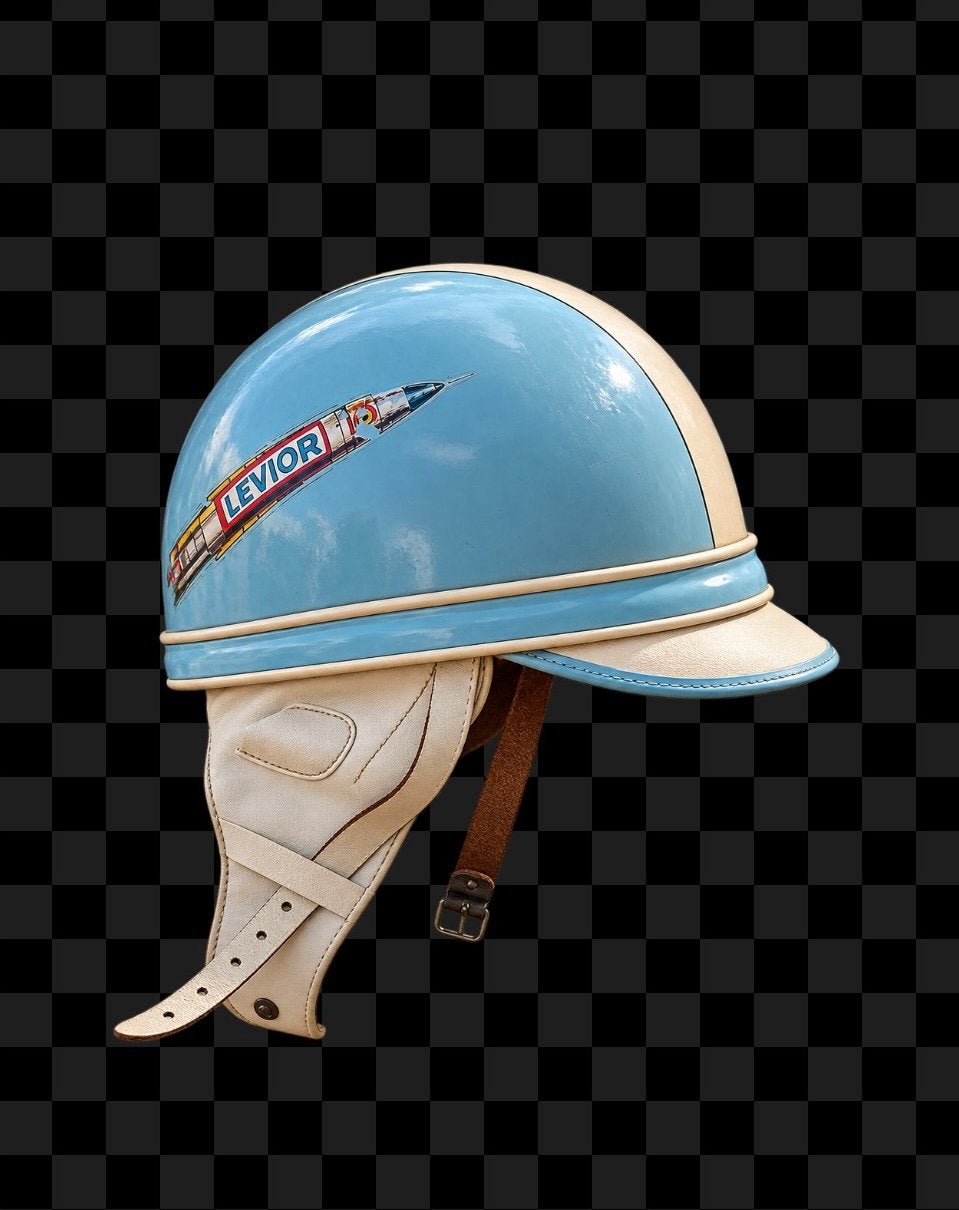 Helm vintage (nieuw staat), Fietsen en Brommers, Ophalen, Zo goed als nieuw