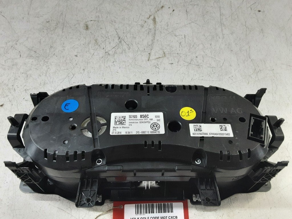 KM TELLER Volkswagen Golf VII (AUA) (5G1920856C), Auto-onderdelen, Gebruikt, Volkswagen, Volkswagen AG, Kundenbetreuung@volkswagen.de