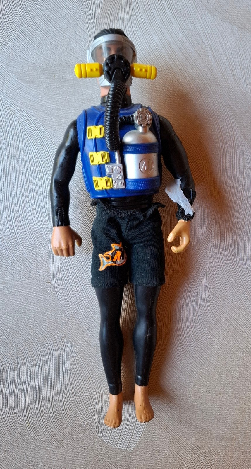 Action Man Hasbro 1998 extreme aqua scuba diver, Verzamelen, Ophalen of Verzenden, Gebruikt