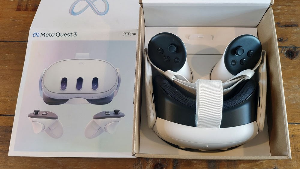 Meta quest 3 512 gb, Consoles de jeu & Jeux vidéo, Virtual Reality, Enlèvement, Comme neuf