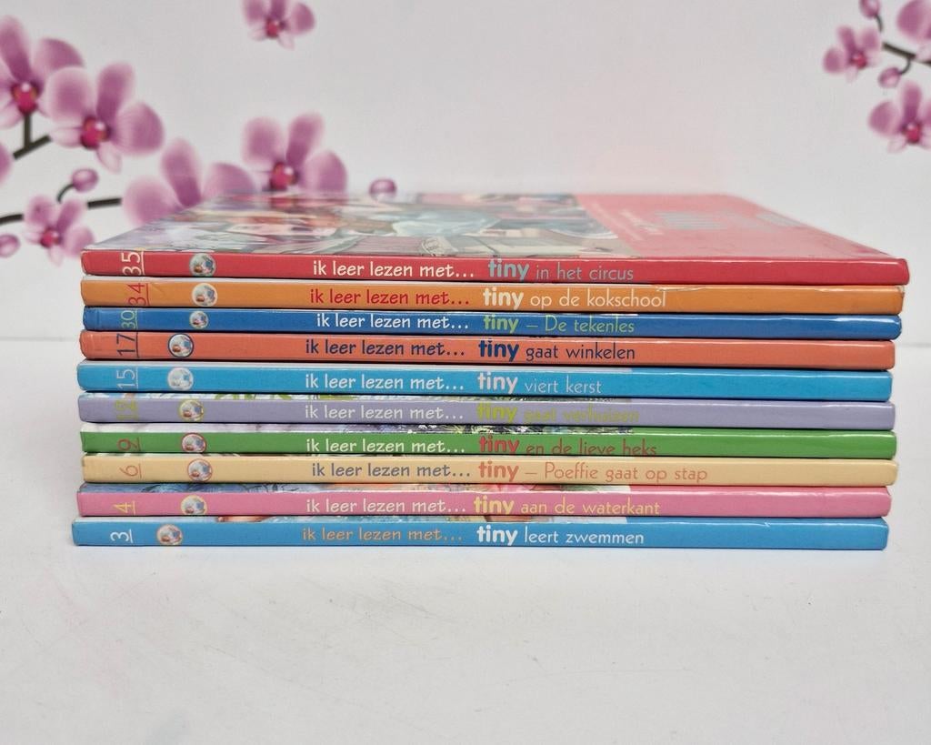 💜 Boeken: Ik Leer Lezen Met Tiny, Ophalen of Verzenden, Zo goed als nieuw, Gijs Haag + Marcel Marlier