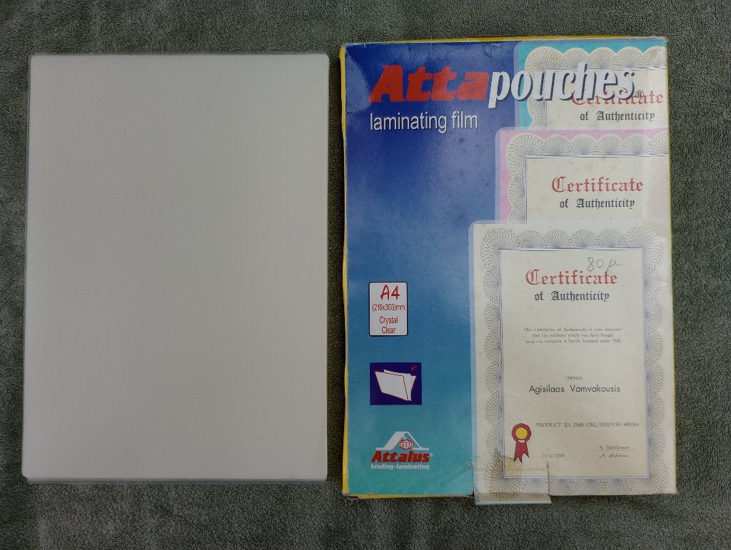 pochettes à plastifier : lot entier, Divers, Papeterie, Comme neuf, Enlèvement